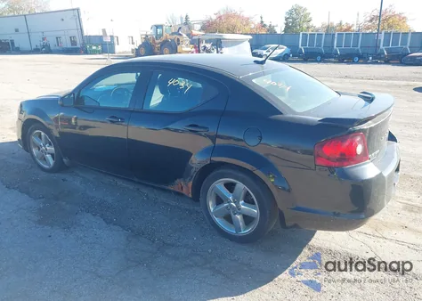 2012 Dodge Avenger Sxt z USA, uszkodzony, nr VIN 1C3CDZCB0CN290853